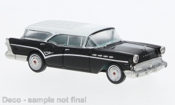 Brekina 18177 - H0 - Buick Caballero - schwarz/weiß